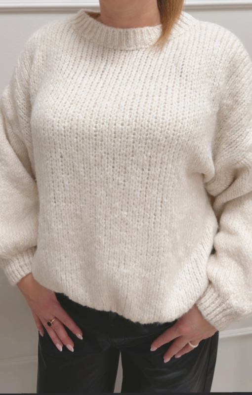 Sweter z wełny merino
