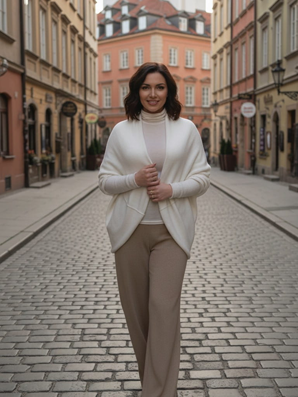 Kardigan wełniany merino